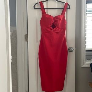Reddish orange Likely dress in Size 4